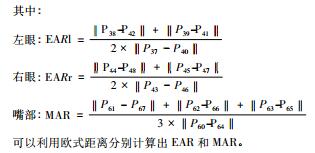 基于面部特征的疲勞駕駛檢測系統的設計