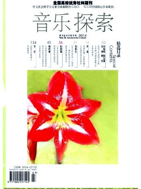音樂文學刊物音樂探索雜志咨詢郵箱