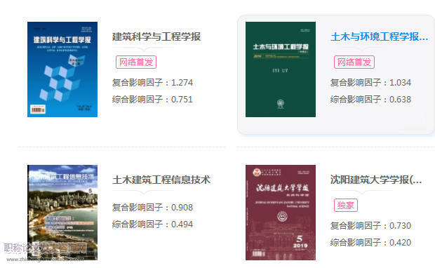 建筑工程高級職稱在哪個期刊上發表論文