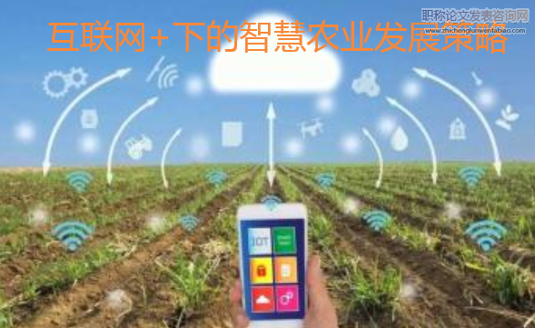 互聯(lián)網(wǎng)+下的智慧農(nóng)業(yè)發(fā)展策略