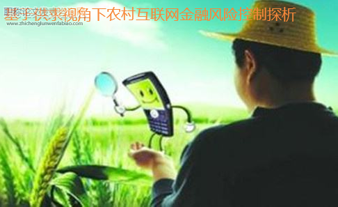 基于供求視角下農村互聯網金融風險控制探析