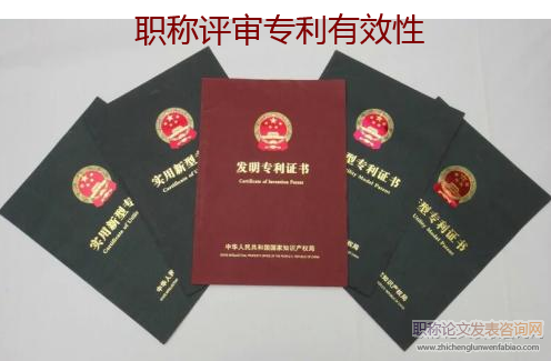 職稱評審專利有效性