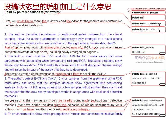 投稿狀態里的編輯加工是什么意思