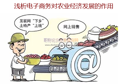 淺析電子商務對農業經濟發展的作用