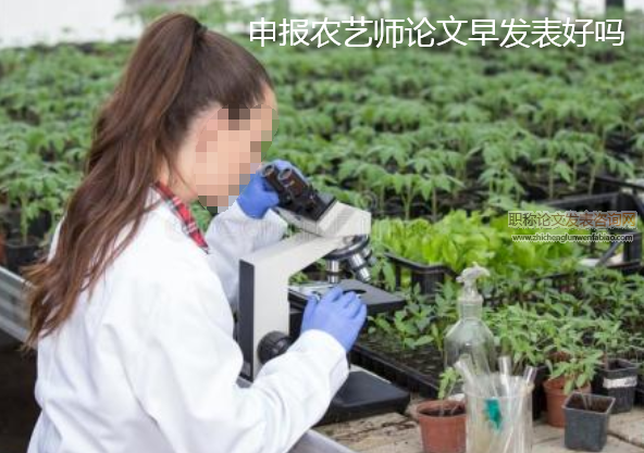 申報農藝師論文早發表好嗎